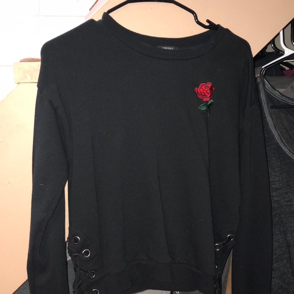 Cute crop sweater from forever 21